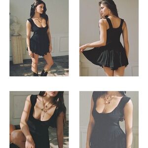 Vanessa Mooney Black Dress